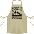 Scuba Dive No Explanation Funny Diving Cotton Apron 100% Organic Khaki