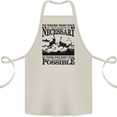 Scuba Dive No Explanation Funny Diving Cotton Apron 100% Organic Natural
