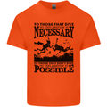 Scuba Dive No Explanation Funny Diving Kids T-Shirt Childrens Orange