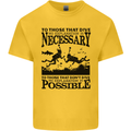 Scuba Dive No Explanation Funny Diving Kids T-Shirt Childrens Yellow