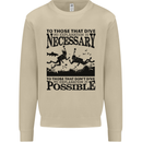 Scuba Dive No Explanation Funny Diving Mens Sweatshirt Jumper Sand