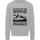 Scuba Dive No Explanation Funny Diving Mens Sweatshirt Jumper Sports Grey