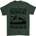 Scuba Dive No Explanation Funny Diving Mens T-Shirt Cotton Gildan Forest Green