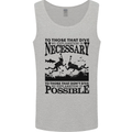 Scuba Dive No Explanation Funny Diving Mens Vest Tank Top Sports Grey