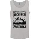 Scuba Dive No Explanation Funny Diving Mens Vest Tank Top Sports Grey
