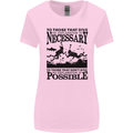 Scuba Dive No Explanation Funny Diving Womens Wider Cut T-Shirt Light Pink
