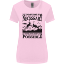 Scuba Dive No Explanation Funny Diving Womens Wider Cut T-Shirt Light Pink