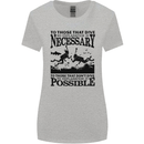 Scuba Dive No Explanation Funny Diving Womens Wider Cut T-Shirt Sports Grey