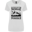 Scuba Dive No Explanation Funny Diving Womens Wider Cut T-Shirt White