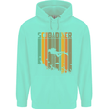 Scuba Diver Diving Dive Childrens Kids Hoodie Peppermint