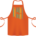 Scuba Diver Diving Dive Cotton Apron 100% Organic Orange