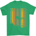 Scuba Diver Diving Dive Mens T-Shirt Cotton Gildan Irish Green