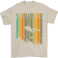 Scuba Diver Diving Dive Mens T-Shirt Cotton Gildan Sand