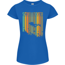 Scuba Diver Diving Dive Womens Petite Cut T-Shirt Royal Blue
