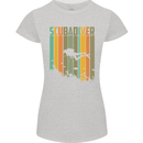 Scuba Diver Diving Dive Womens Petite Cut T-Shirt Sports Grey