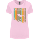 Scuba Diver Diving Dive Womens Wider Cut T-Shirt Light Pink