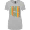 Scuba Diver Diving Dive Womens Wider Cut T-Shirt Sports Grey