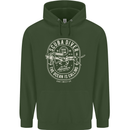 Scuba Diver the Ocean Is Calling Diving Childrens Kids Hoodie Forest Green