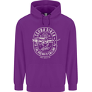 Scuba Diver the Ocean Is Calling Diving Childrens Kids Hoodie Purple