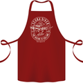 Scuba Diver the Ocean Is Calling Diving Cotton Apron 100% Organic Maroon