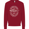 Scuba Diver the Ocean Is Calling Diving Kids Sweatshirt Jumper Red