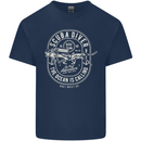 Scuba Diver the Ocean Is Calling Diving Kids T-Shirt Childrens Navy Blue