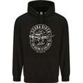 Scuba Diver the Ocean Is Calling Diving Mens 80% Cotton Hoodie Black