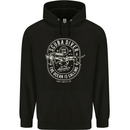 Scuba Diver the Ocean Is Calling Diving Mens 80% Cotton Hoodie Black