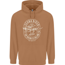 Scuba Diver the Ocean Is Calling Diving Mens 80% Cotton Hoodie Caramel Latte