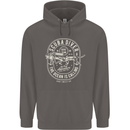 Scuba Diver the Ocean Is Calling Diving Mens 80% Cotton Hoodie Charcoal