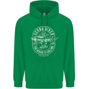 Scuba Diver the Ocean Is Calling Diving Mens 80% Cotton Hoodie Irish Green