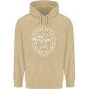 Scuba Diver the Ocean Is Calling Diving Mens 80% Cotton Hoodie Sand