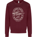Scuba Diver the Ocean Is Calling Diving Mens Sweatshirt Jumper Maroon