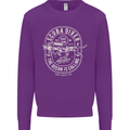 Scuba Diver the Ocean Is Calling Diving Mens Sweatshirt Jumper Purple