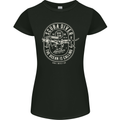 Scuba Diver the Ocean Is Calling Diving Womens Petite Cut T-Shirt Black