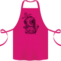 Scuba Diving Anchor Diver Sailing Sailor Cotton Apron 100% Organic Pink