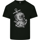 Scuba Diving Anchor Diver Sailing Sailor Kids T-Shirt Childrens Black