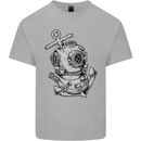 Scuba Diving Anchor Diver Sailing Sailor Kids T-Shirt Childrens Sports Grey