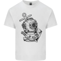 Scuba Diving Anchor Diver Sailing Sailor Kids T-Shirt Childrens White