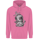 Scuba Diving Anchor Diver Sailing Sailor Mens 80% Cotton Hoodie Azelea