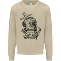 Scuba Diving Anchor Diver Sailing Sailor Mens Sweatshirt Jumper Sand
