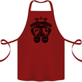 Scuba Diving Club Diver Deep Sea Wreck Cotton Apron 100% Organic Maroon