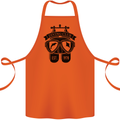 Scuba Diving Club Diver Deep Sea Wreck Cotton Apron 100% Organic Orange