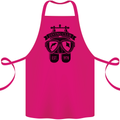 Scuba Diving Club Diver Deep Sea Wreck Cotton Apron 100% Organic Pink