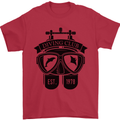 Scuba Diving Club Diver Deep Sea Wreck Mens T-Shirt Cotton Gildan Red