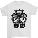 Scuba Diving Club Diver Deep Sea Wreck Mens T-Shirt Cotton Gildan White