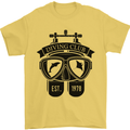 Scuba Diving Club Diver Deep Sea Wreck Mens T-Shirt Cotton Gildan Yellow