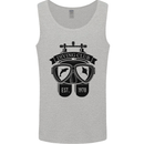 Scuba Diving Club Diver Deep Sea Wreck Mens Vest Tank Top Sports Grey