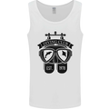 Scuba Diving Club Diver Deep Sea Wreck Mens Vest Tank Top White