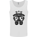 Scuba Diving Club Diver Deep Sea Wreck Mens Vest Tank Top White